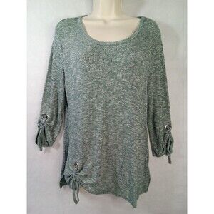 EST.1946‎ Green 3/4sleeve Blouse Medium